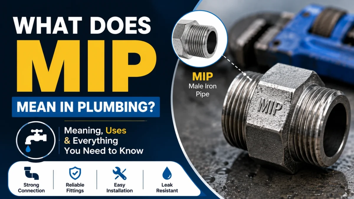 what does Mip mean in plumbing