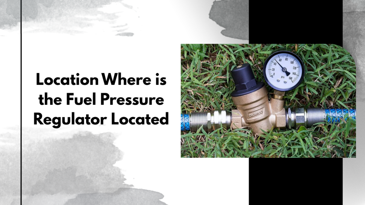 location where is the fuel pressure regulator located